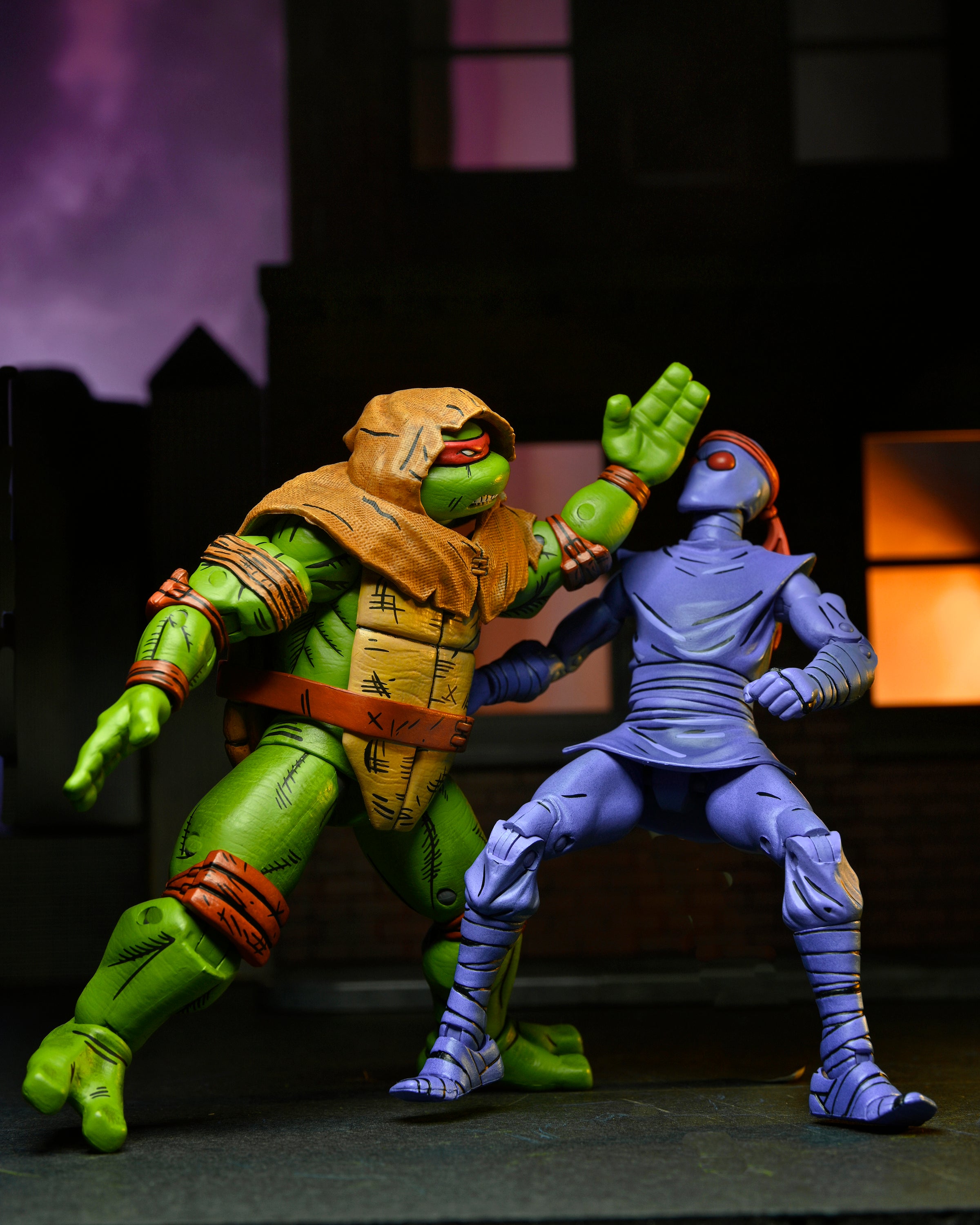 PRE-ORDER NECA - 7-inch Action Figure - TMNT Mirage Comics - Leonardo, Raphael, Michelangelo & Donatello 4-Pack