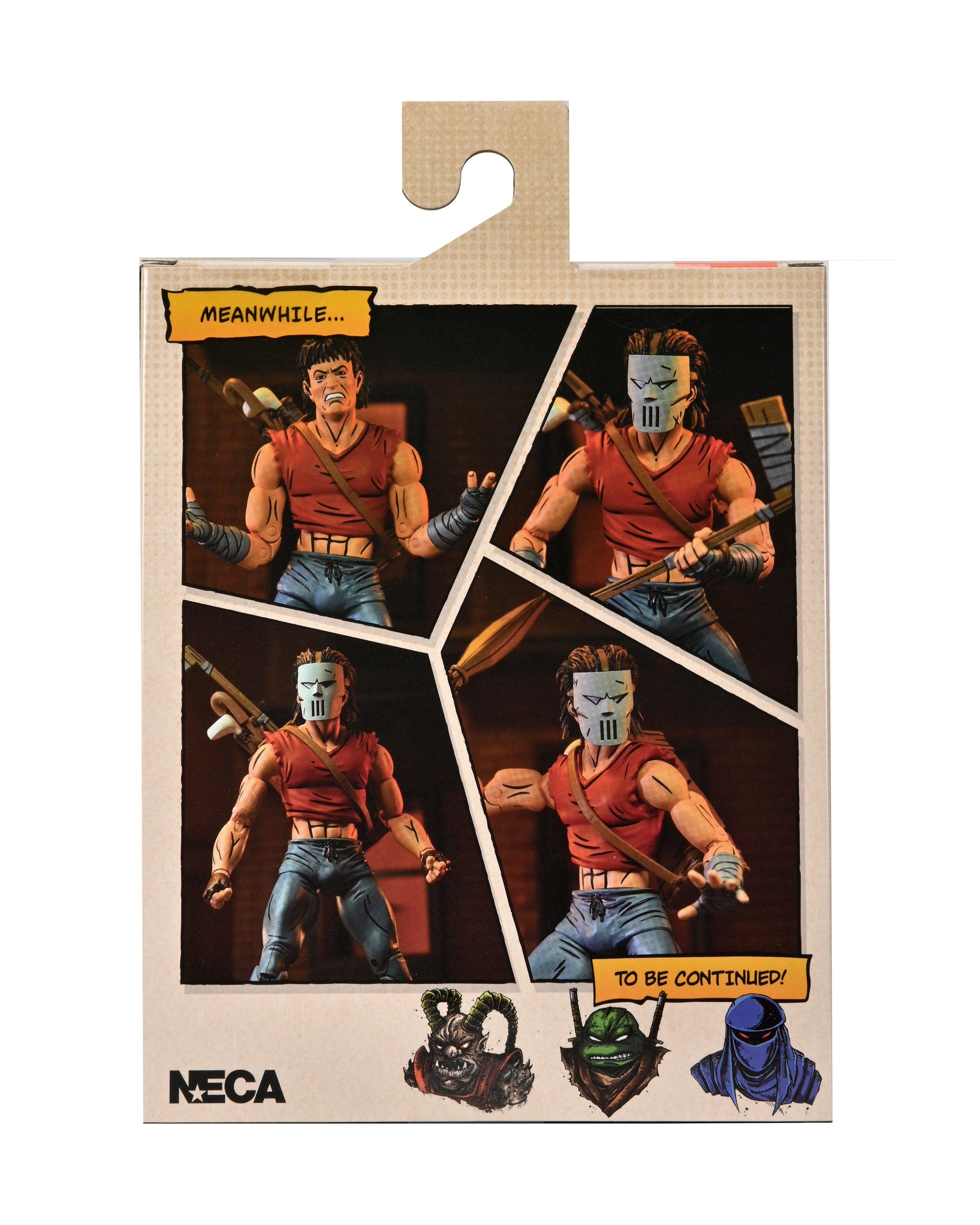 PRE-ORDER NECA - 7-inch Action Figure - TMNT: Mirage Comics - Casey Jones in Red Shirt