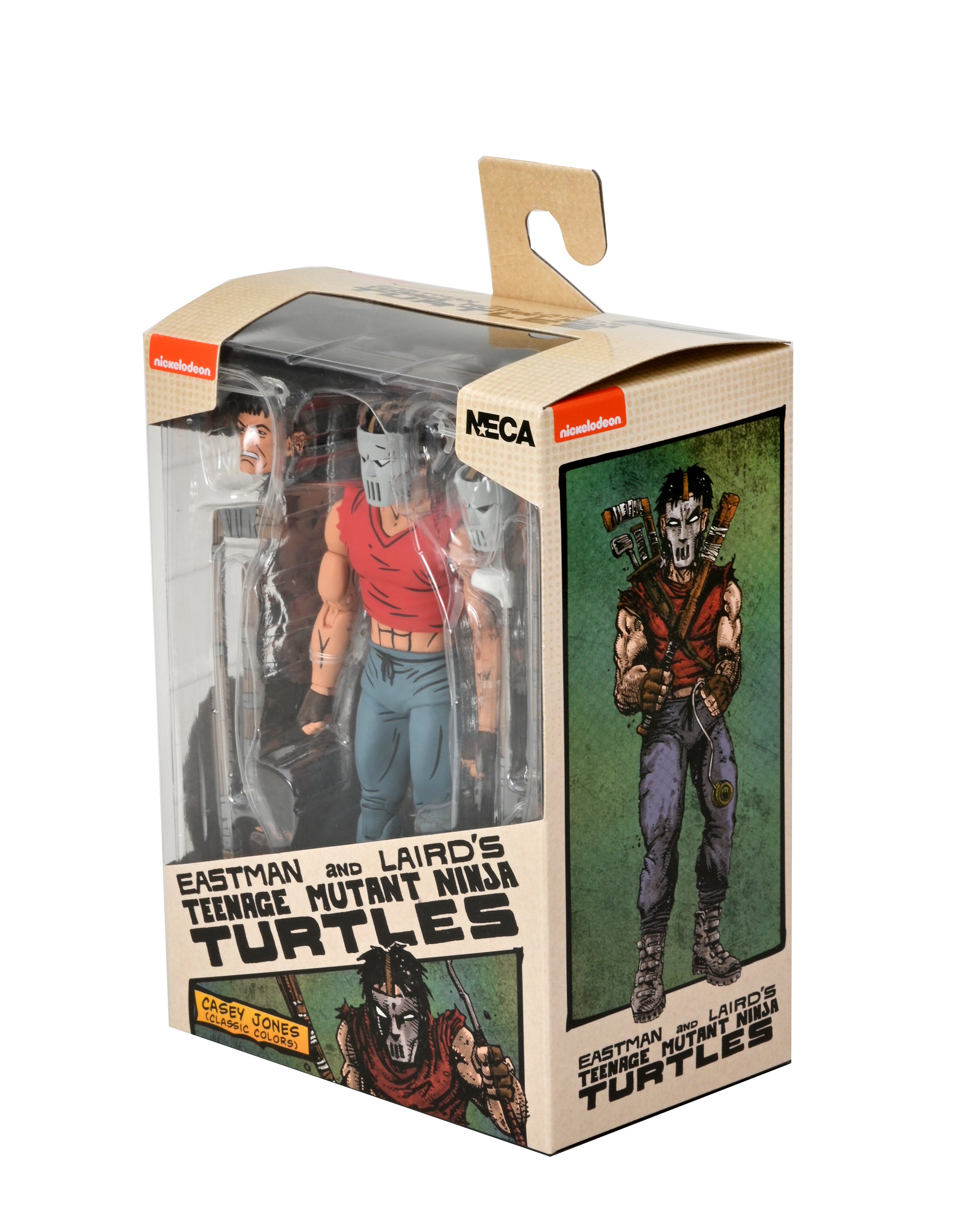 PRE-ORDER NECA - 7-inch Action Figure - TMNT: Mirage Comics - Casey Jones in Red Shirt