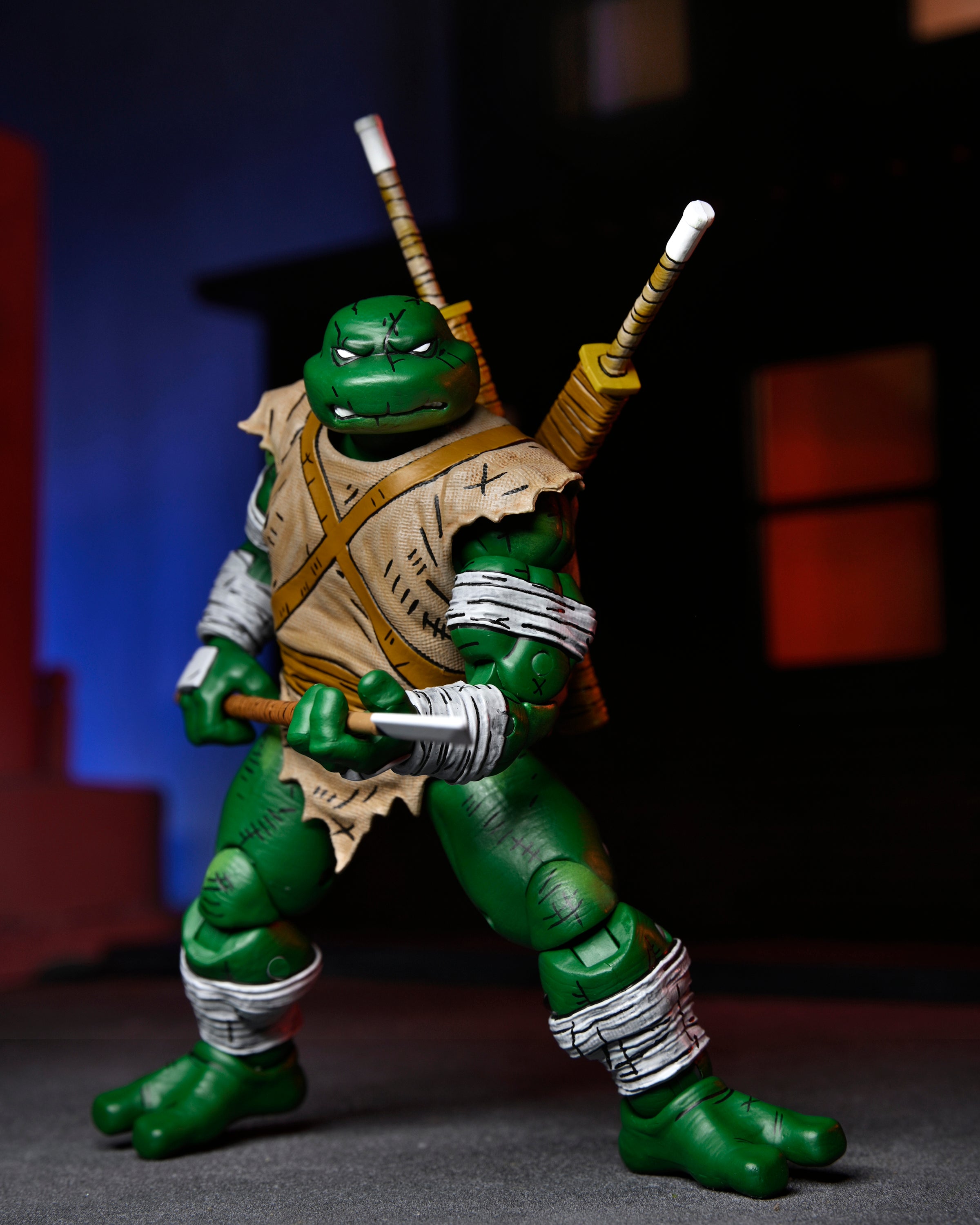PRE-ORDER NECA - 7-inch Action Figure - TMNT: Mirage Comics - Michelangelo: The Wanderer