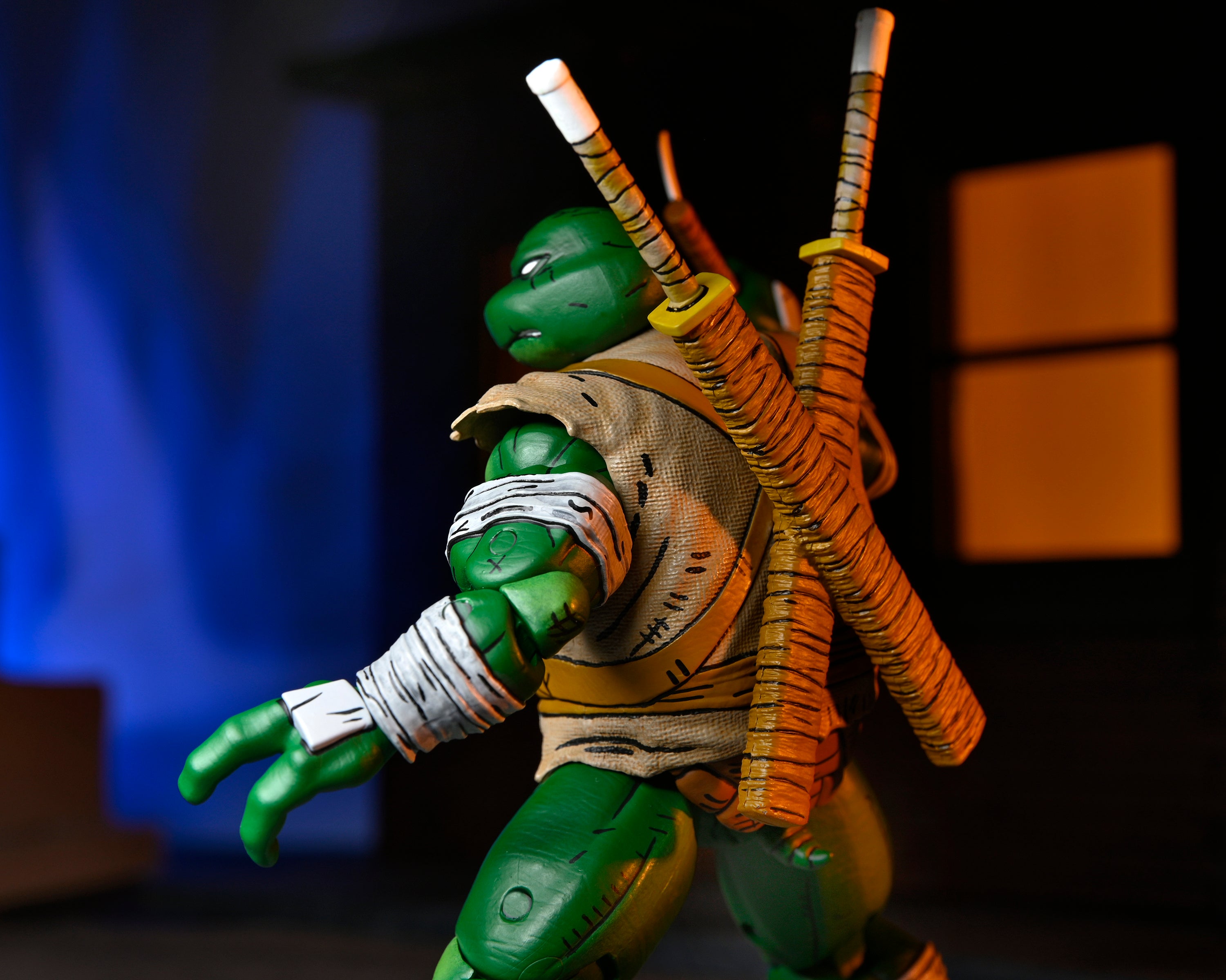 PRE-ORDER NECA - 7-inch Action Figure - TMNT: Mirage Comics - Michelangelo: The Wanderer