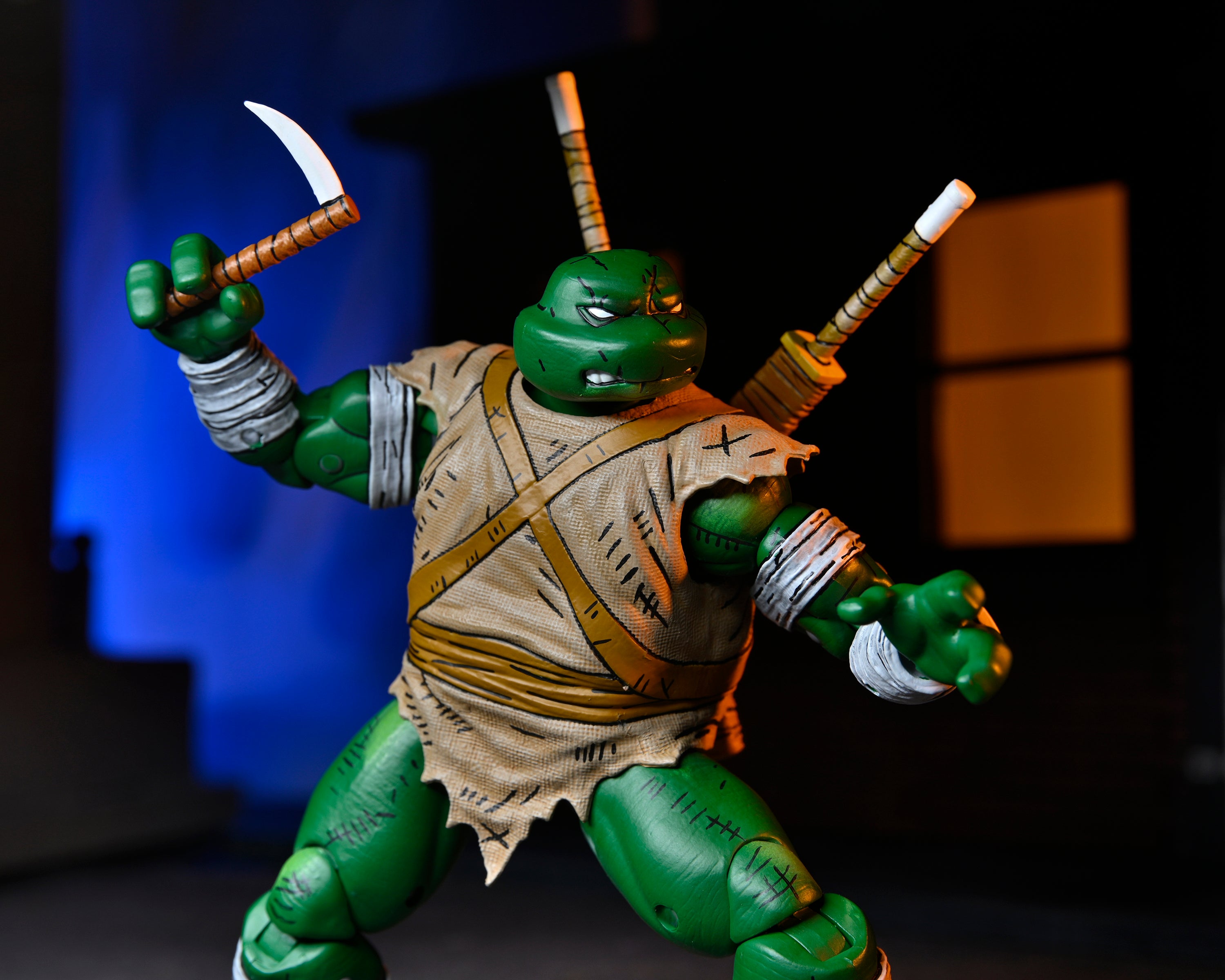 PRE-ORDER NECA - 7-inch Action Figure - TMNT: Mirage Comics - Michelangelo: The Wanderer