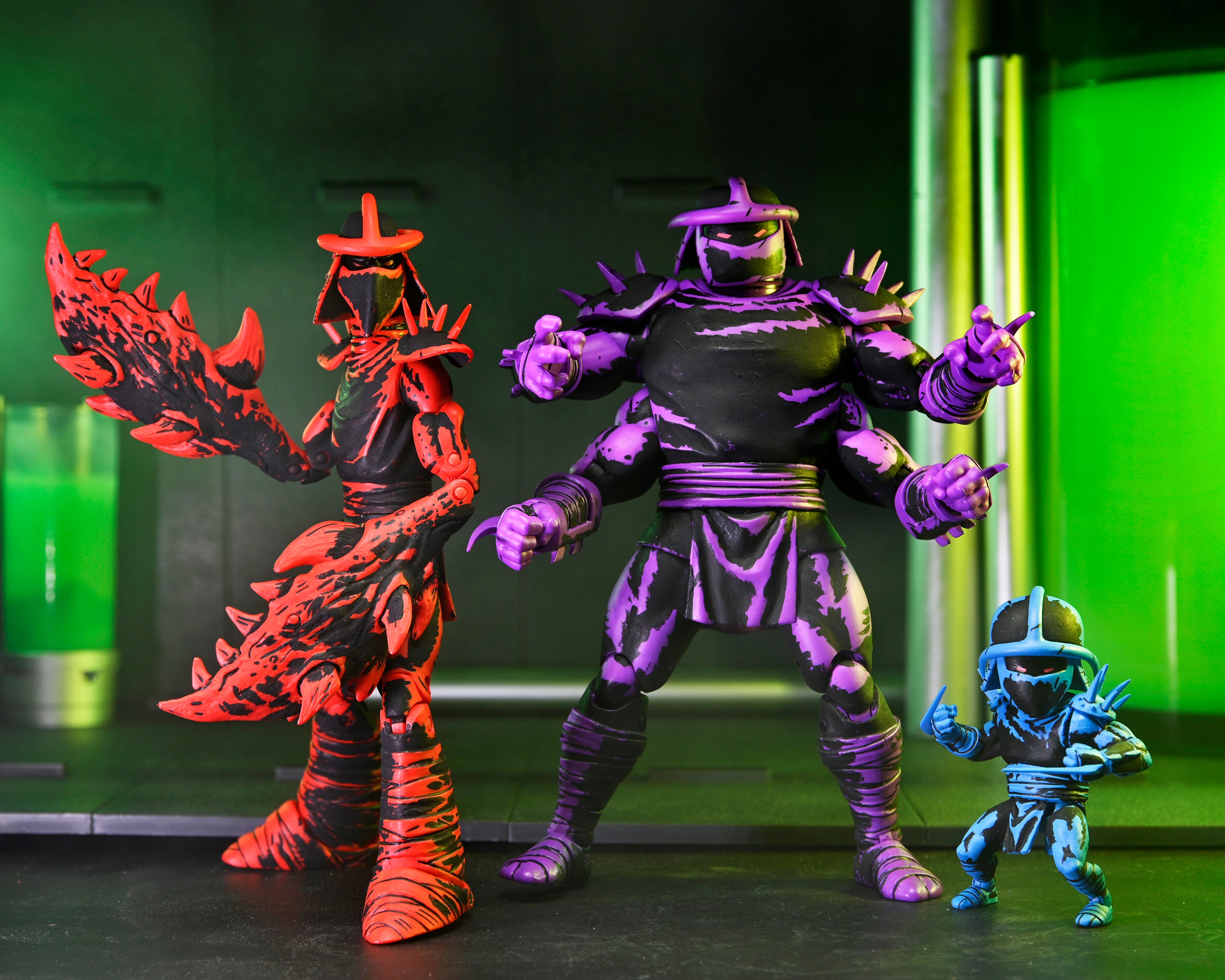 PRE-ORDER NECA - 7-inch Action Figure - TMNT: Mirage Comics - Shredder Clones Box Set