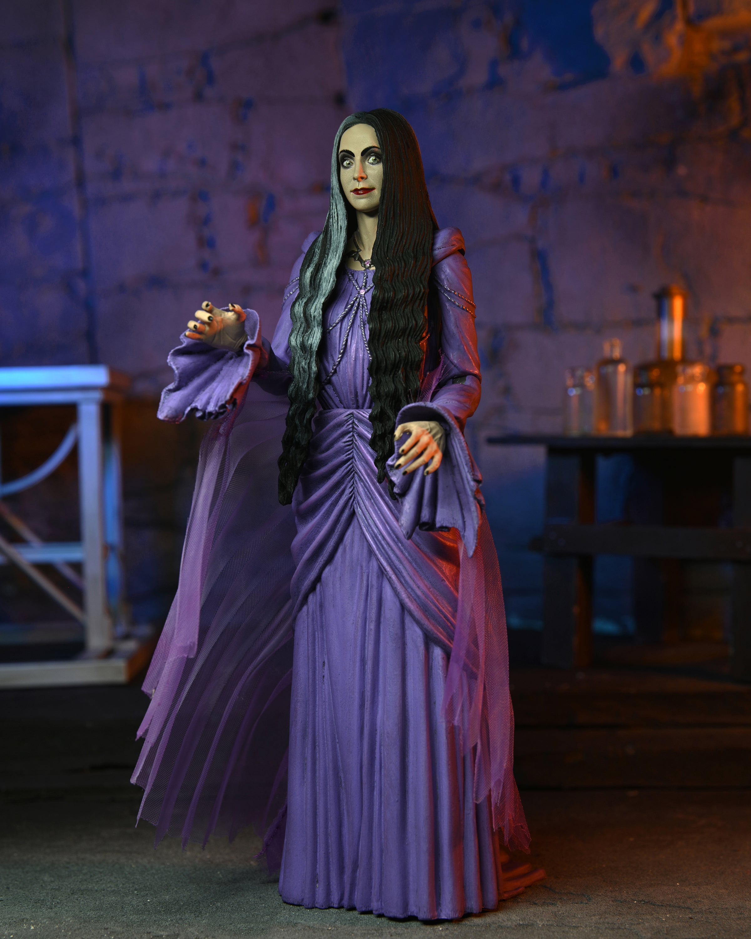 PRE-ORDER NECA - 7-inch Action Figure - Rob Zombie’s The Munsters - Ultimate Lily Munster