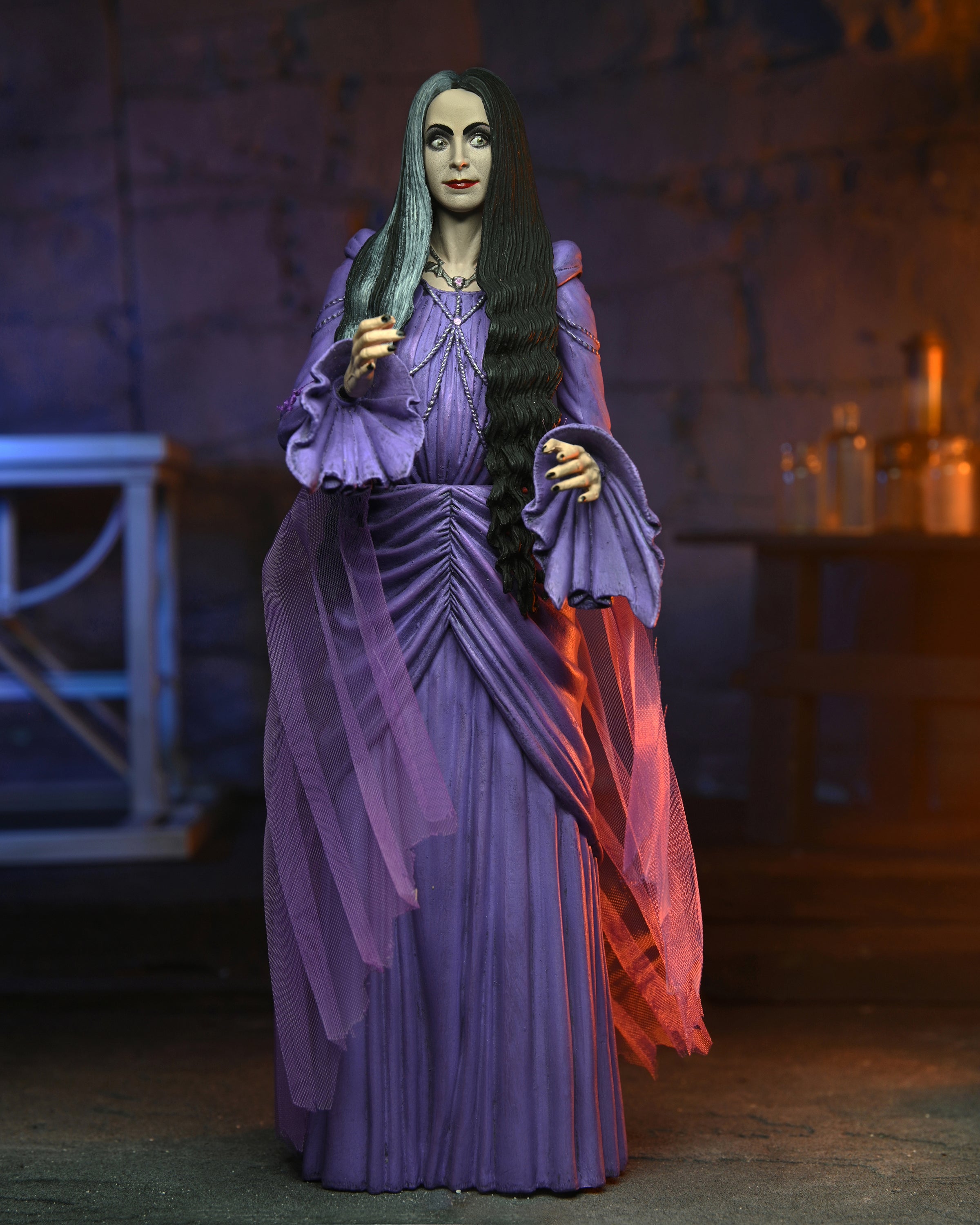PRE-ORDER NECA - 7-inch Action Figure - Rob Zombie’s The Munsters - Ultimate Lily Munster
