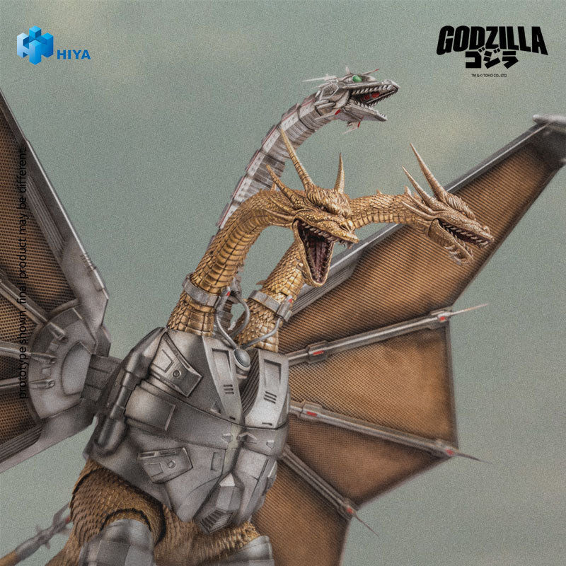 PRE-ORDER Hiya Toys - Exquisite Basic Series - Godzilla vs King Ghidorah - Mecha King Ghidorah