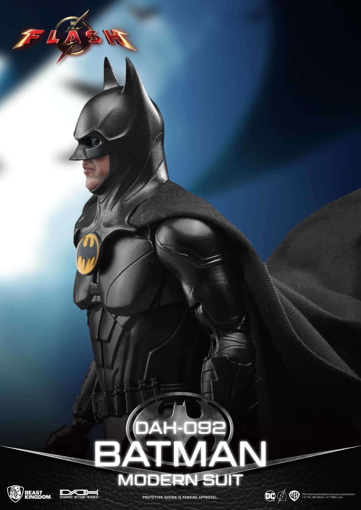 PRE-ORDER Beast Kingdom - Dynamic 8action Heroes - The Flash Movie - Batman: Modern Suit Ver.