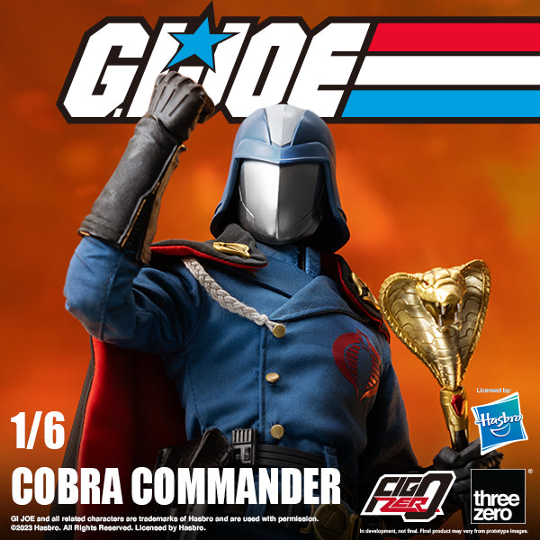 PRE-ORDER threezero - FigZero - G.I. Joe - Cobra Commander 1/6