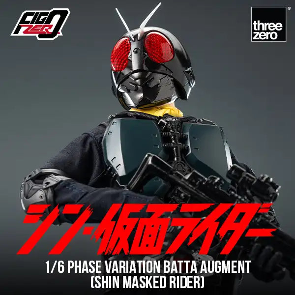 PRE-ORDER threezero - FigZero - Shin Kamen Rider - Phase Variation Batta Augment 1/6
