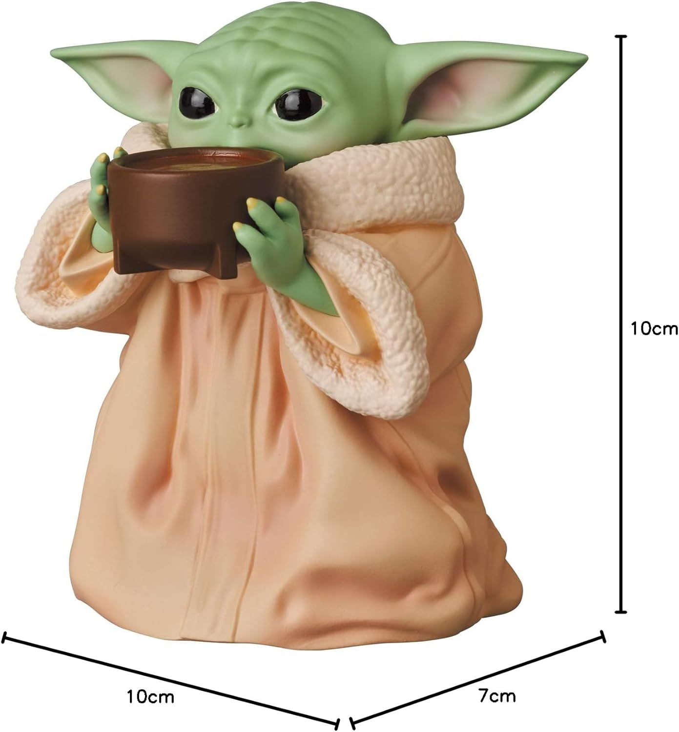 IN-STOCK Medicom Toy - Ultra Detail Figure - Star Wars: The Mandalorian - The Child (Grogu): Drink