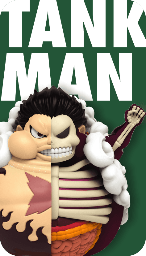 PRE-ORDER Mighty Jaxx - Freeny's Hidden Dissectibles: One Piece (Luffy’s Gears Edition) [Box of 6] [May 2025 Release]