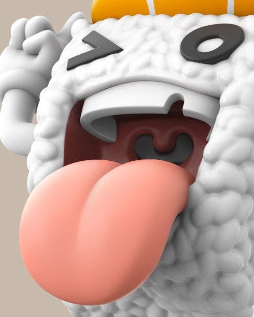 IN-STOCK Mighty Jaxx - Rock On! Sushi by MankeeBoi