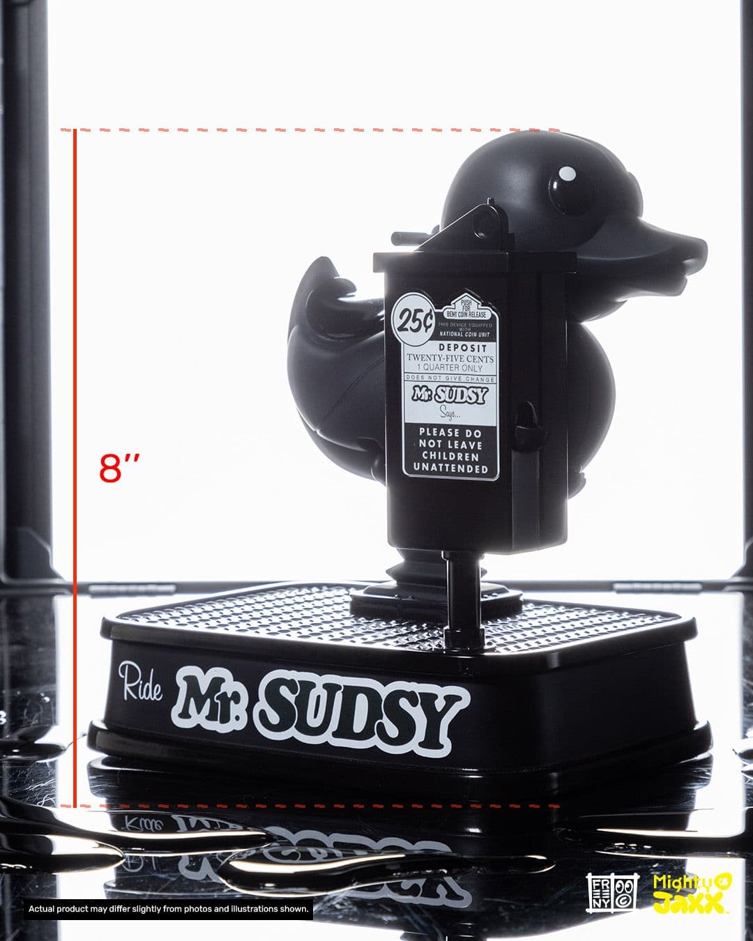 PRE-ORDER Mighty Jaxx - Mr Sudsy (Blackout Edition) by Jason Freeny