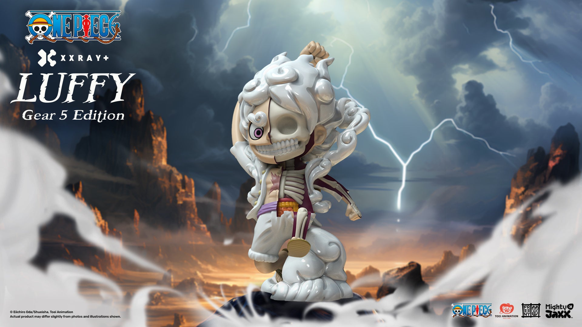 PRE-ORDER Mighty Jaxx - XXRAY PLUS - One Piece - Luffy: Gear 5 Edition