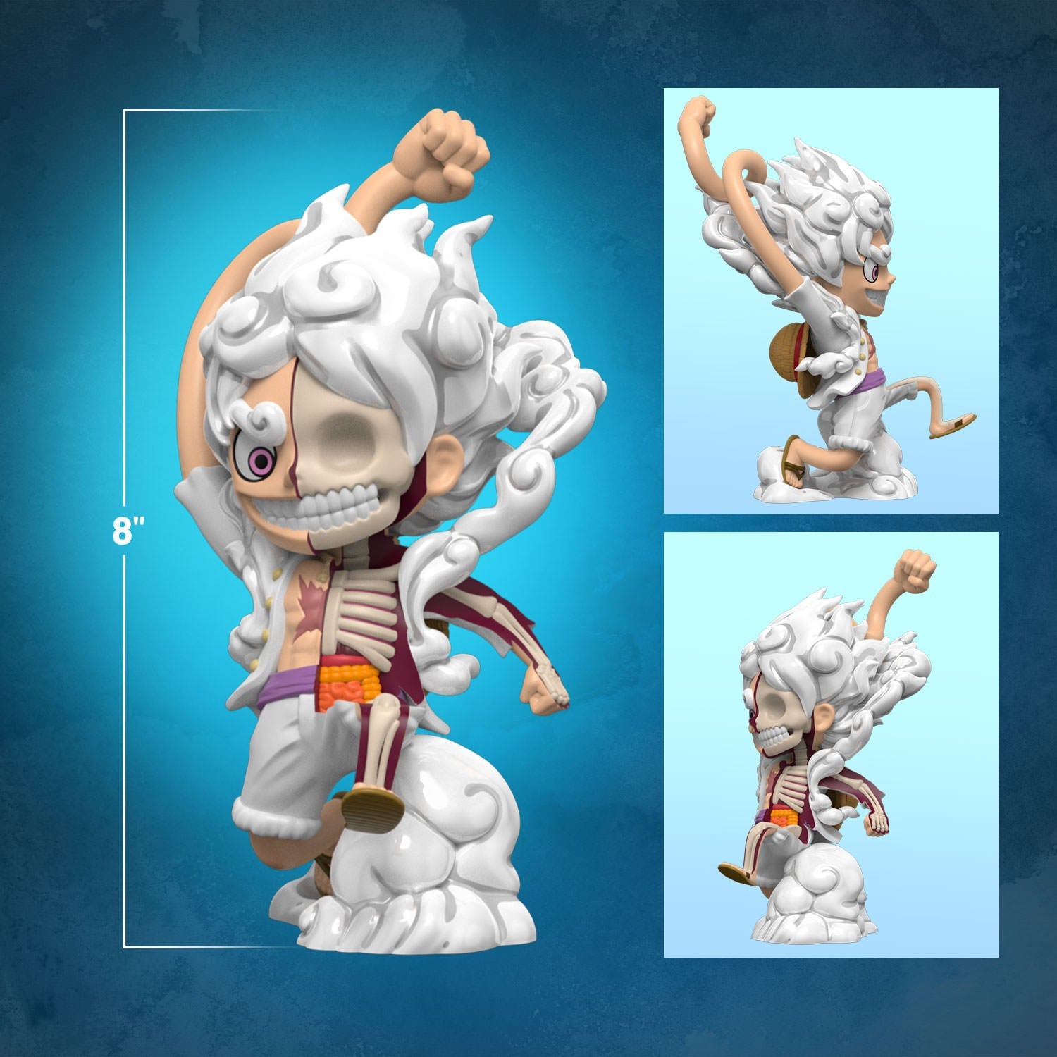 PRE-ORDER Mighty Jaxx - XXRAY PLUS - One Piece - Luffy: Gear 5 Edition