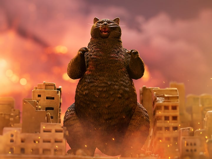 PRE-ORDER JXK Studio - Kitty Kaiju - Meowzilla: Ver. B