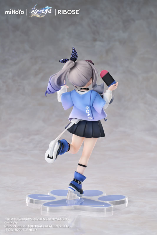 PRE-ORDER Ribose - RISE UP+ Honkai: Star Rail Chibi Cat Series Figure - Silver Wolf