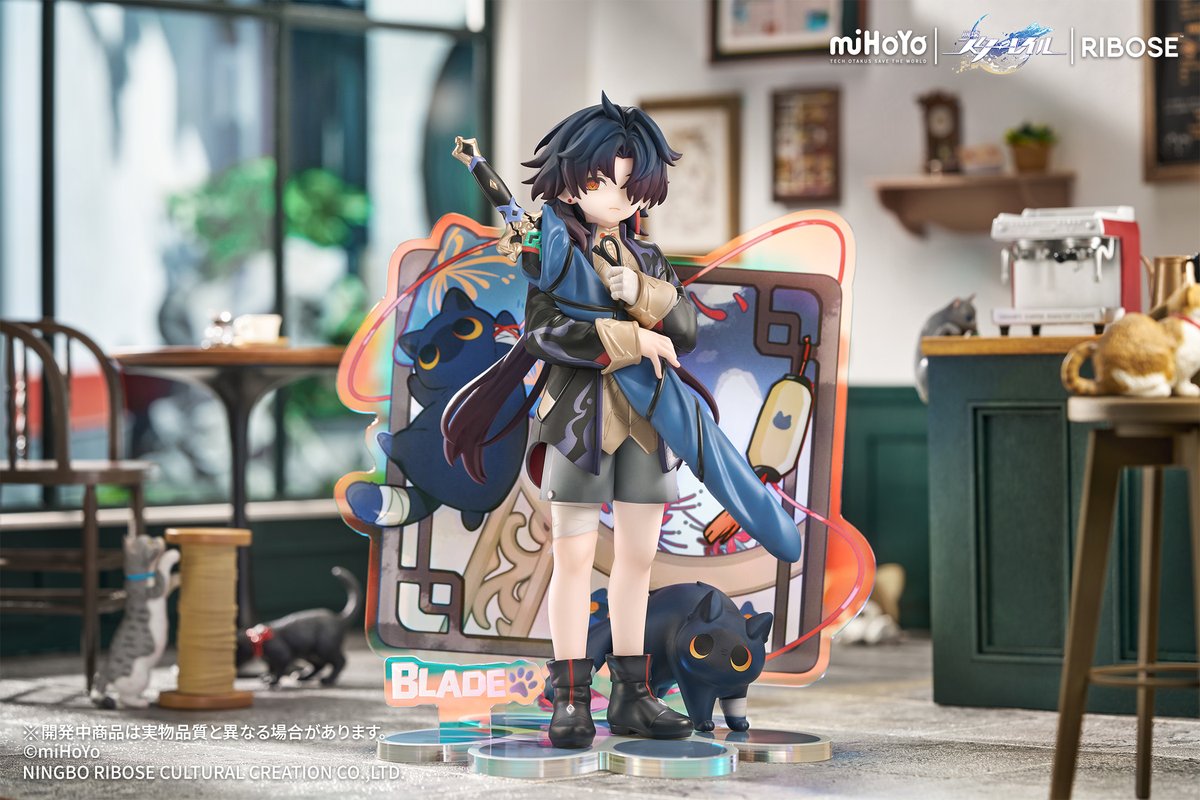 SPECIAL ORDER RIBOSE - RISE UP+ - Honkai: Star Rail - Blade: Chibi Cat Series Figure Ver. [JP]