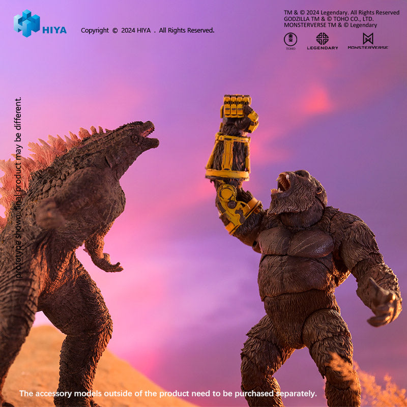 PRE-ORDER Hiya Toys - Exquisite Basic Series - Godzilla x Kong: The New Empire - Kong: B.E.A.S.T. Glove Ver. [January 2027]