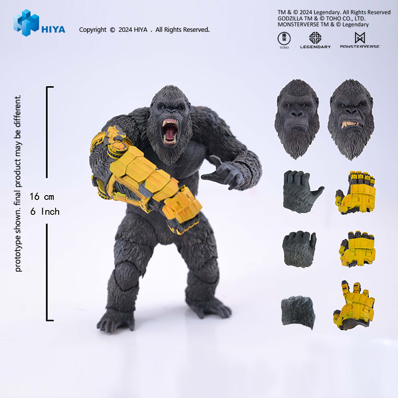 PRE-ORDER Hiya Toys - Exquisite Basic Series - Godzilla x Kong: The New Empire - Kong: B.E.A.S.T. Glove Ver. [January 2027]
