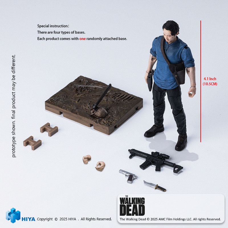 PRE-ORDER HIYA Toys - EXQUISITE MINI - Walking Dead - Glenn 1/18