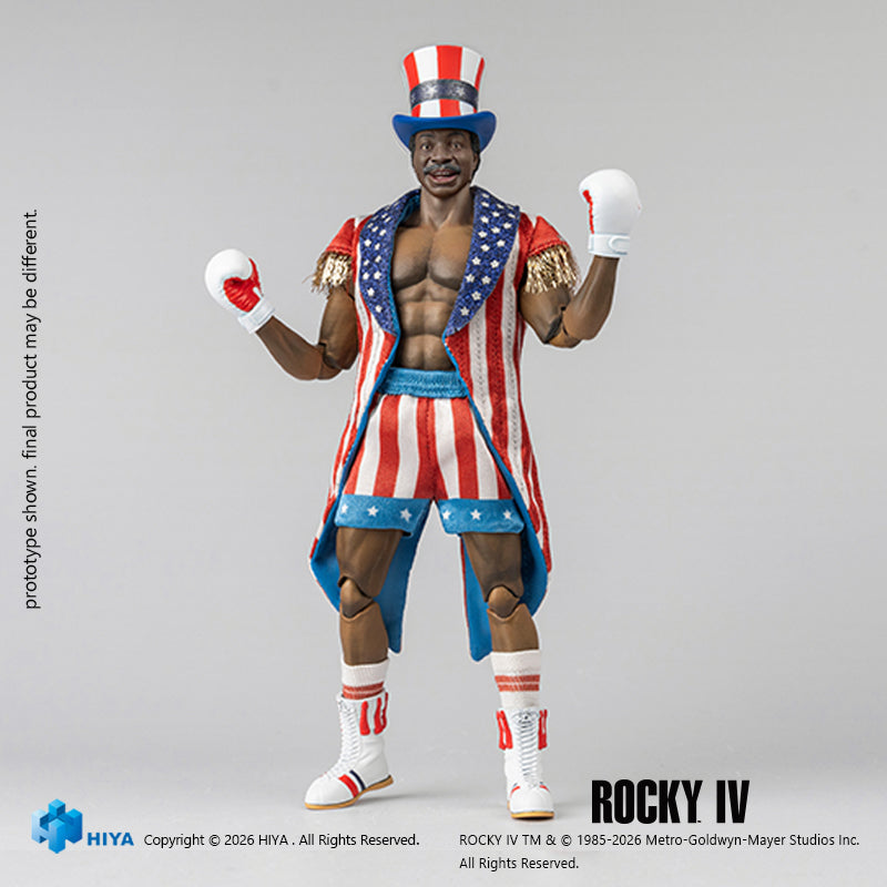 SPECIAL ORDER Hiya Toys - Exquisite Super Series - Rocky IV - Apollo 1/12 [JP]