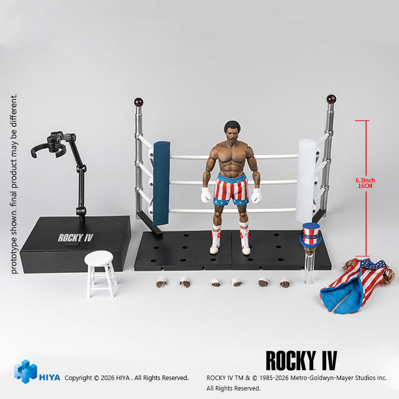 SPECIAL ORDER Hiya Toys - Exquisite Super Series - Rocky IV - Apollo 1/12 [JP]