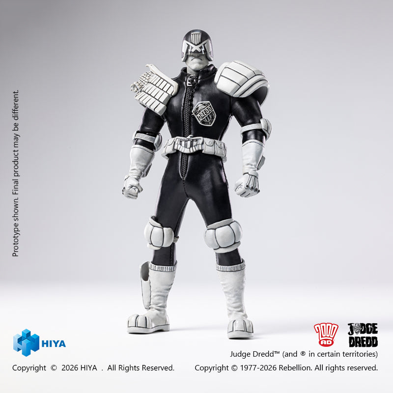 PRE-ORDER Hiya Toys - Exquisite Super Series - Judge Dredd - Judge Dredd: Black and White ver. 1/12