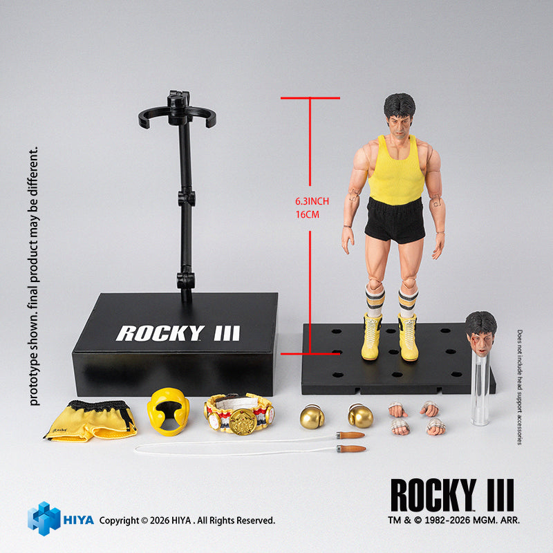 SPECIAL ORDER Hiya Toys - Exquisite Super Series - Rocky III - Rocky Balboa: Boxer Version 1/12 [JP]