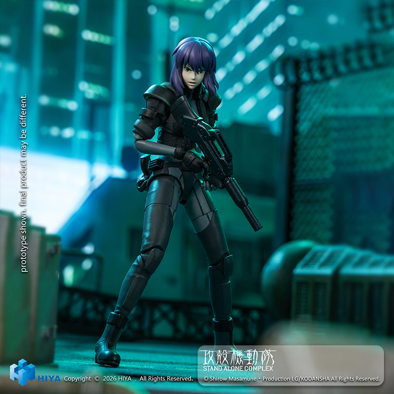 PRE-ORDER Hiya Toys - Exquisite Super Series - Ghost in the Shell: Stand Alone Complex - Kusanagi Motoko: Battle Suit Ver. 1/12