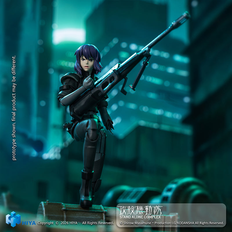 PRE-ORDER Hiya Toys - Exquisite Super Series - Ghost in the Shell: Stand Alone Complex - Kusanagi Motoko: Battle Suit Ver. 1/12