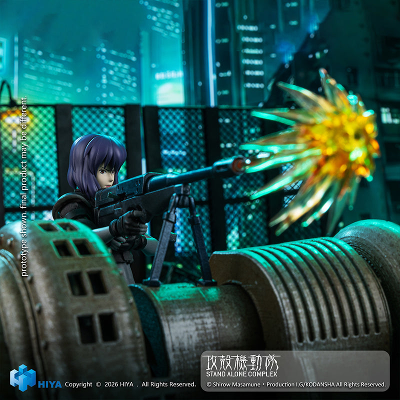 PRE-ORDER Hiya Toys - Exquisite Super Series - Ghost in the Shell: Stand Alone Complex - Kusanagi Motoko: Battle Suit Ver. 1/12