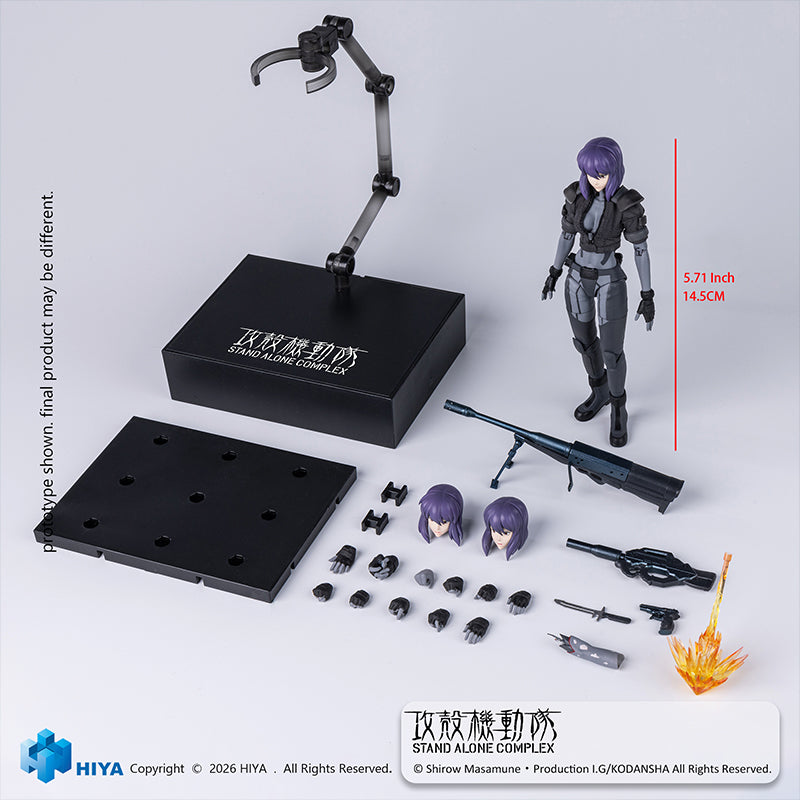 PRE-ORDER Hiya Toys - Exquisite Super Series - Ghost in the Shell: Stand Alone Complex - Kusanagi Motoko: Battle Suit Ver. 1/12