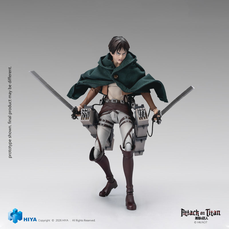 PRE-ORDER Hiya Toys - Exquisite Basic Series - Attack on Titan - Eren Yaeger 1/12