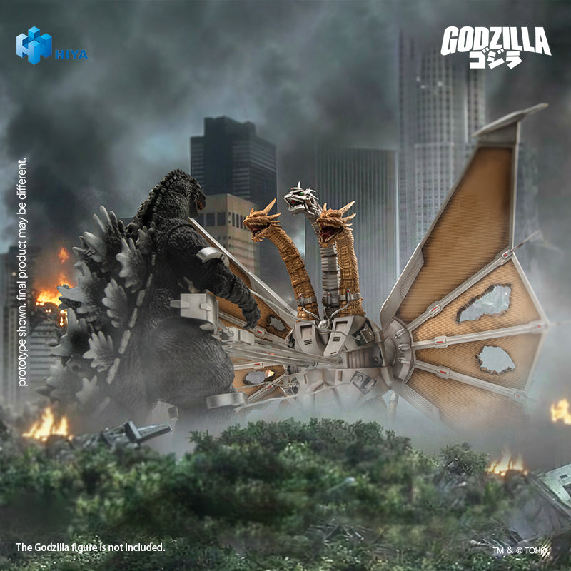 PRE-ORDER Hiya Toys - Exquisite Basic Series - Godzilla vs. King Ghidorah - Mecha King Ghidorah: Battle Damaged Ver.
