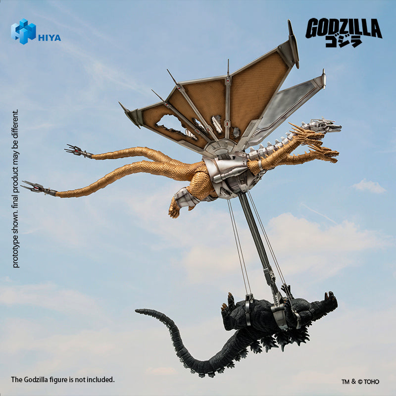 PRE-ORDER Hiya Toys - Exquisite Basic Series - Godzilla vs. King Ghidorah - Mecha King Ghidorah: Battle Damaged Ver.