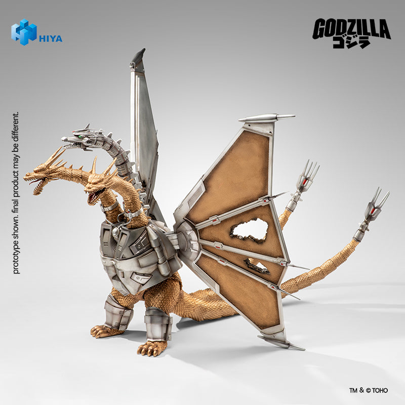 PRE-ORDER Hiya Toys - Exquisite Basic Series - Godzilla vs. King Ghidorah - Mecha King Ghidorah: Battle Damaged Ver.