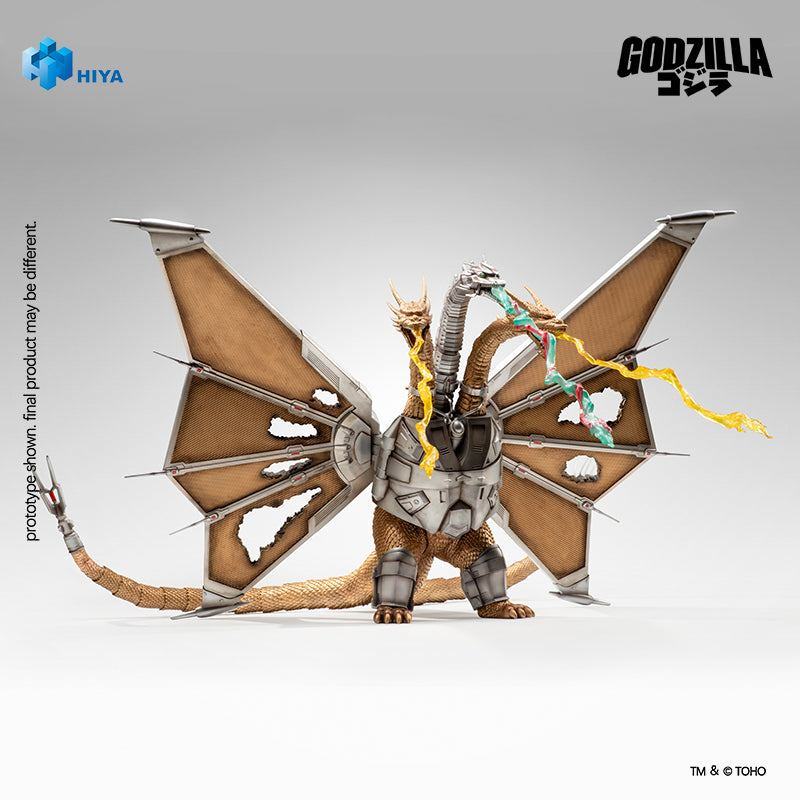PRE-ORDER Hiya Toys - Exquisite Basic Series - Godzilla vs. King Ghidorah - Mecha King Ghidorah: Battle Damaged Ver.