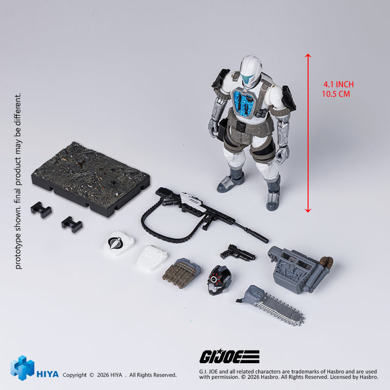 PRE-ORDER Hiya Toys - Exquisite Mini Series - G.I.Joe - Arctic B.A.T. 1/18