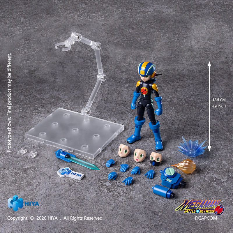 PRE-ORDER Hiya Toys - Exquisite Basic Series - Mega Man Battle Network - MegaMan.EXE