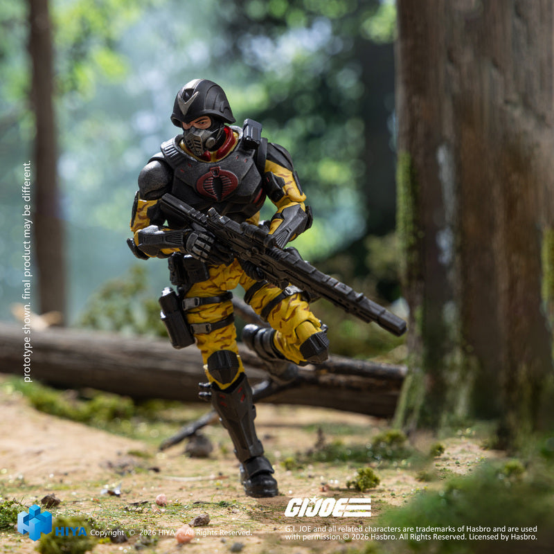 PRE-ORDER Hiya Toys - Exquisite Mini Series - G.I.Joe - Cobra Officer: Python Patrol Ver. 1/18