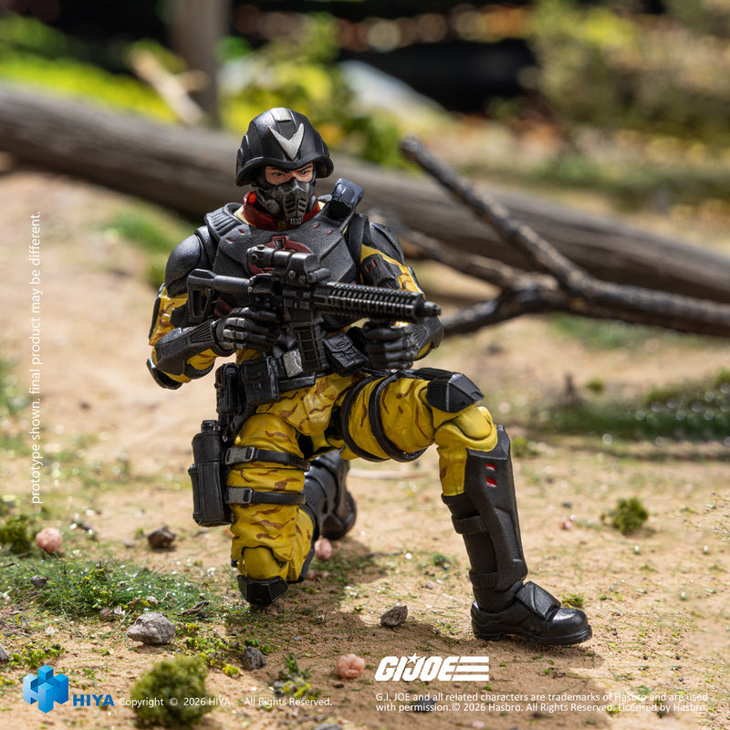 PRE-ORDER Hiya Toys - Exquisite Mini Series - G.I.Joe - Cobra Officer: Python Patrol Ver. 1/18