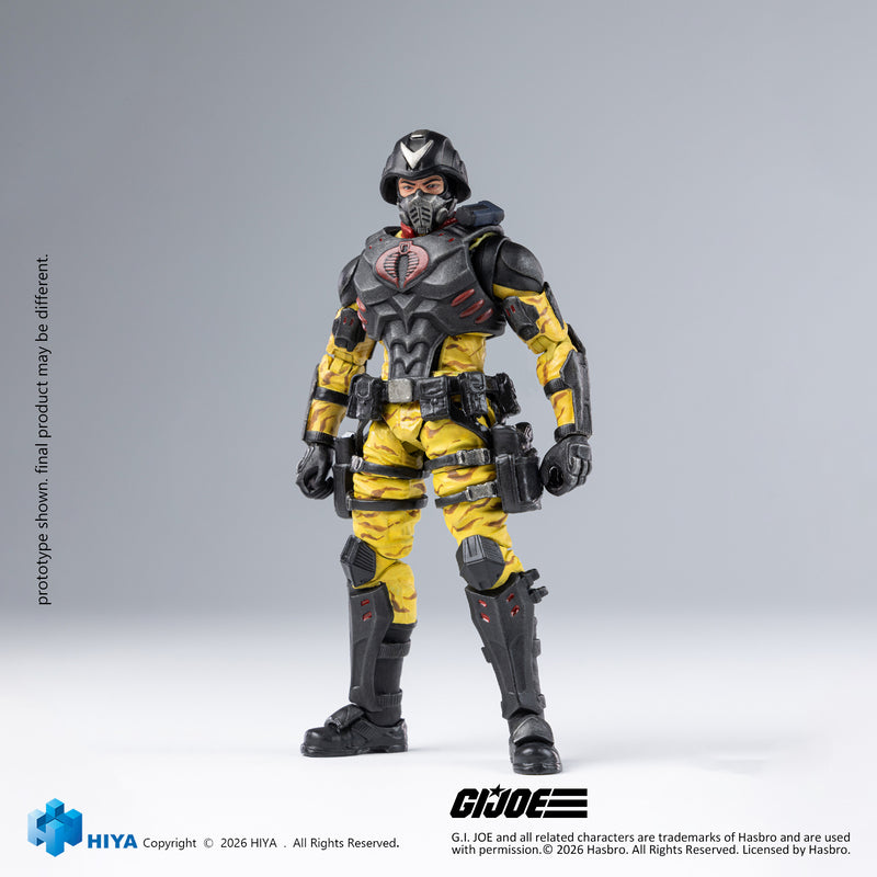 PRE-ORDER Hiya Toys - Exquisite Mini Series - G.I.Joe - Cobra Officer: Python Patrol Ver. 1/18
