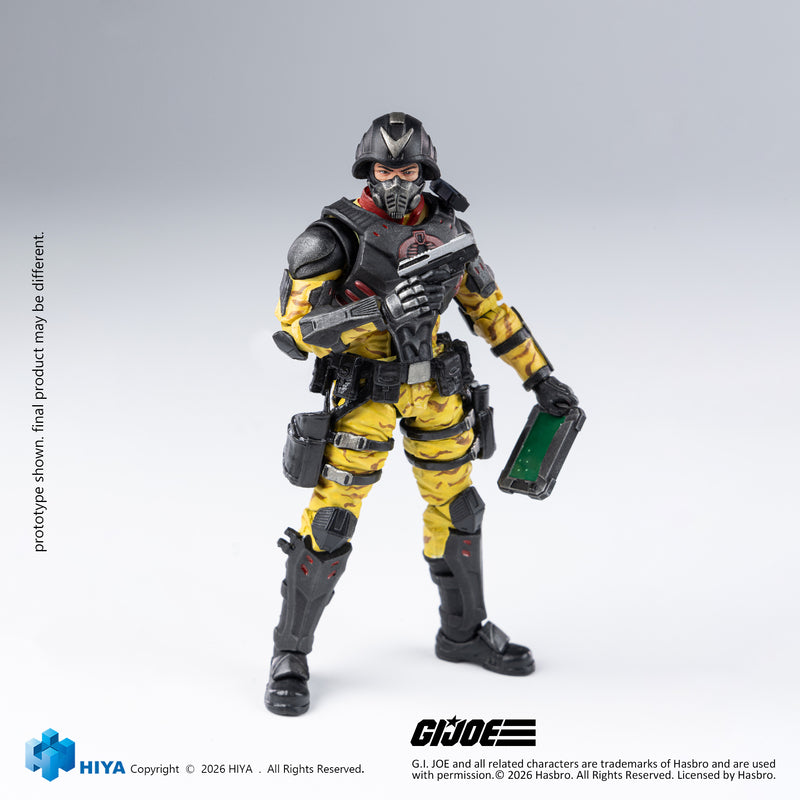 PRE-ORDER Hiya Toys - Exquisite Mini Series - G.I.Joe - Cobra Officer: Python Patrol Ver. 1/18