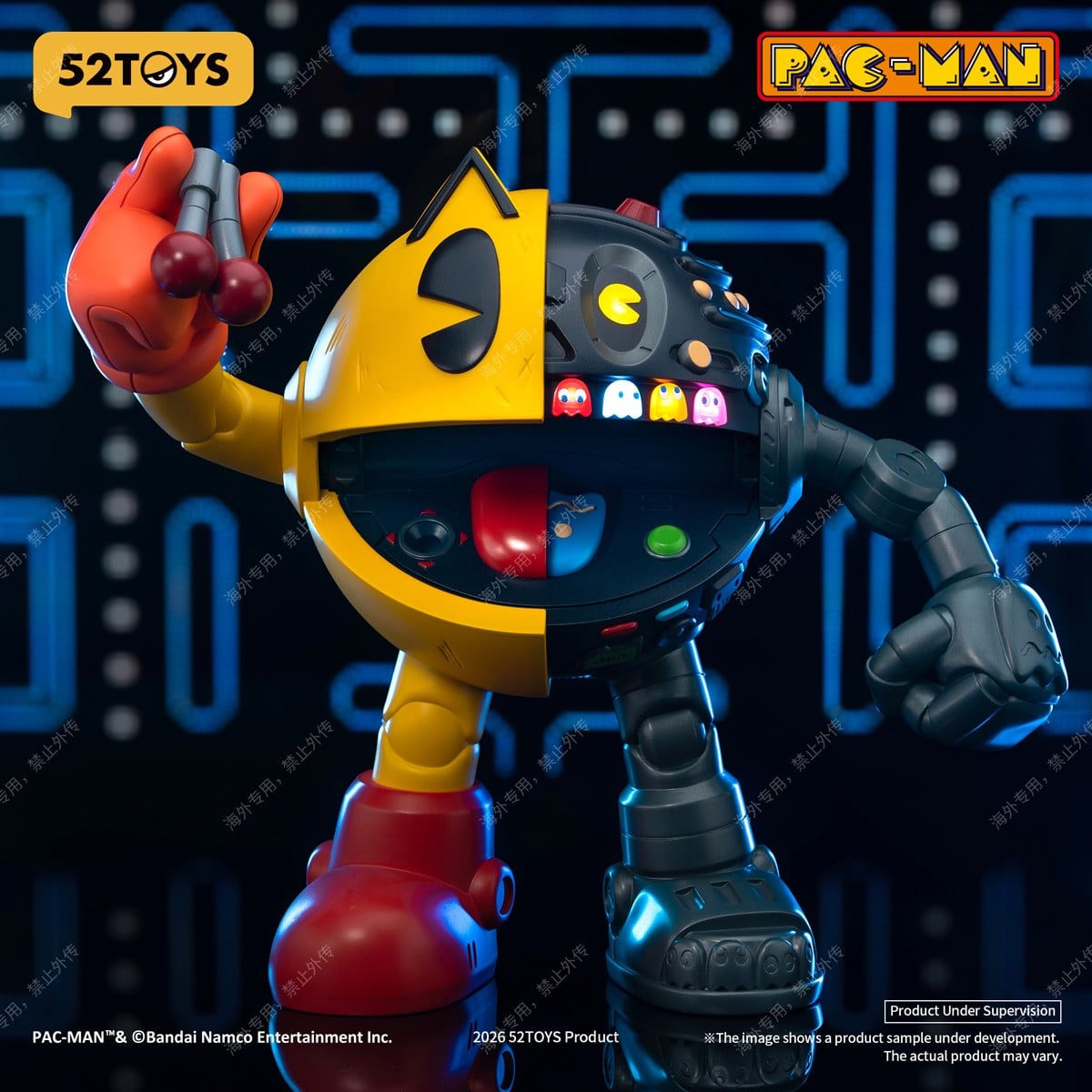 SPECIAL ORDER 52Toys - Premium Collectible Statue - Pac-Man - Pac-Man Cyborg [JP]