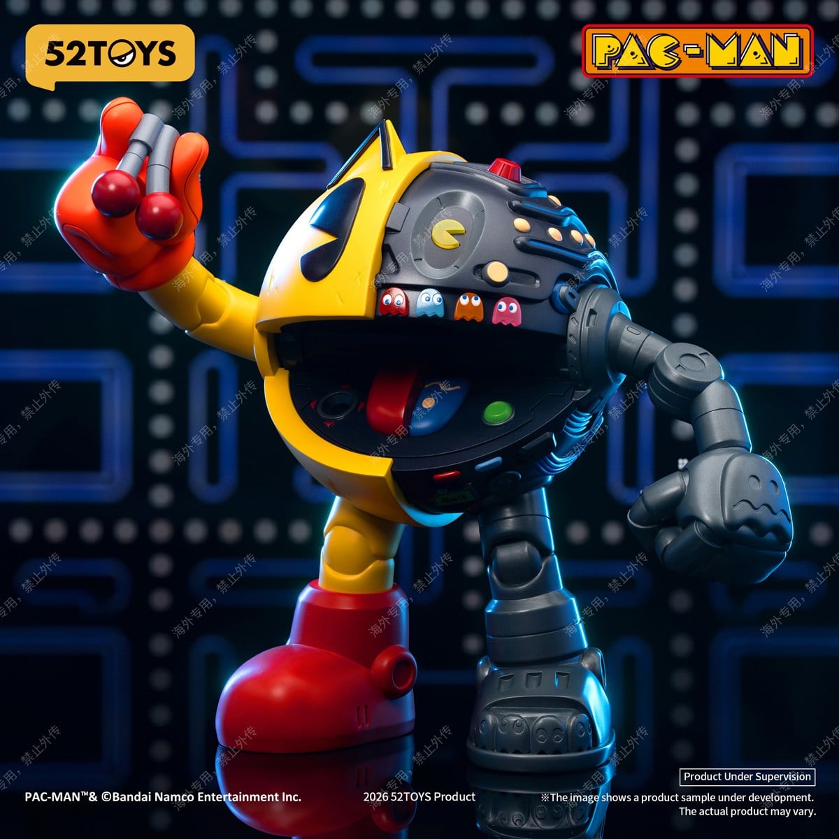 SPECIAL ORDER 52Toys - Premium Collectible Statue - Pac-Man - Pac-Man Cyborg [JP]