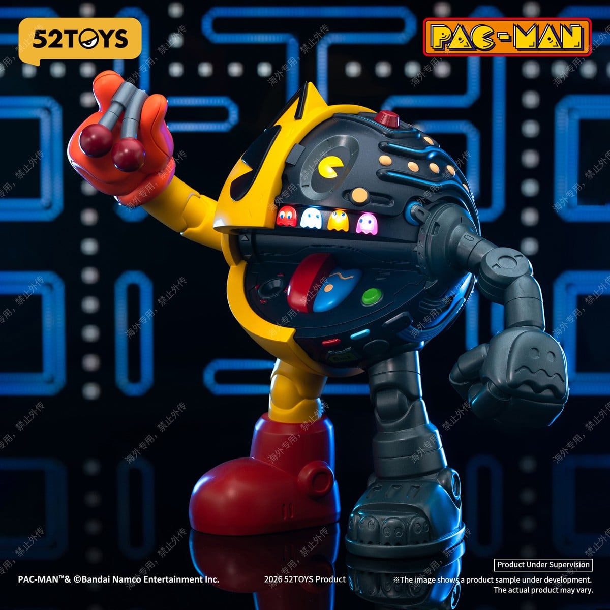 SPECIAL ORDER 52Toys - Premium Collectible Statue - Pac-Man - Pac-Man Cyborg [JP]