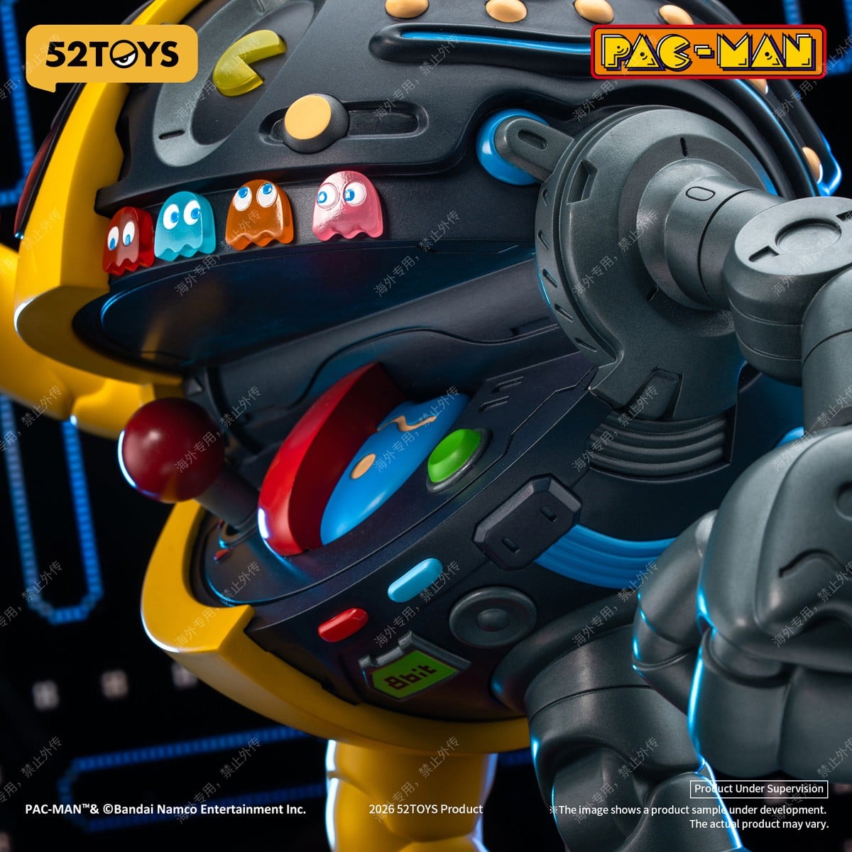 SPECIAL ORDER 52Toys - Premium Collectible Statue - Pac-Man - Pac-Man Cyborg [JP]