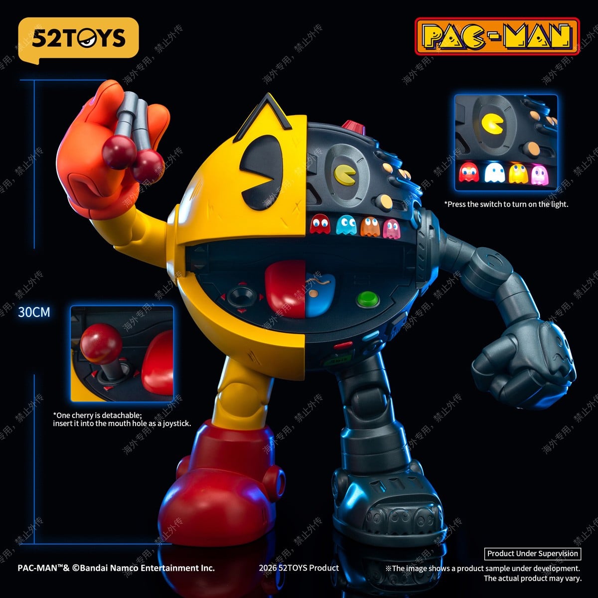 SPECIAL ORDER 52Toys - Premium Collectible Statue - Pac-Man - Pac-Man Cyborg [JP]