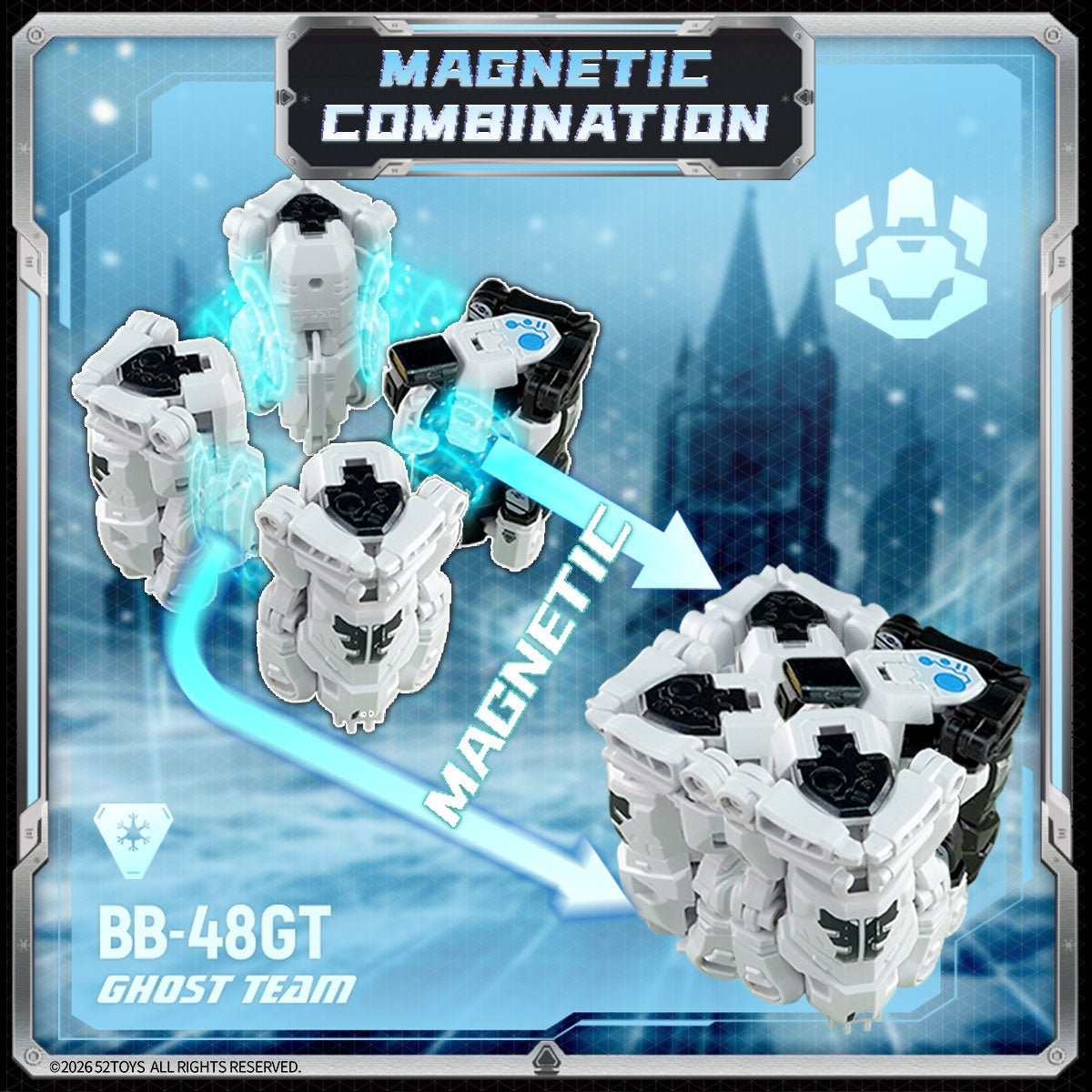 SPECIAL ORDER 52Toys - BEASTBOX - BB-48GT Ghost Team [JP]